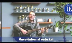 Uludağ Koleji’nden müzikli ‘Evde Kal’ çağrısı