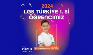 LGS’de Türkiye 1.si Kültür Okulları’ndan