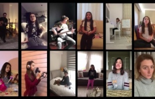 Müzikle #EvdeKal Dediler