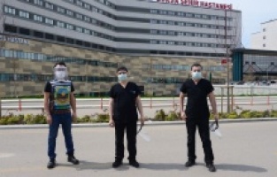 Şahinkaya’dan siperlik maske üretimi