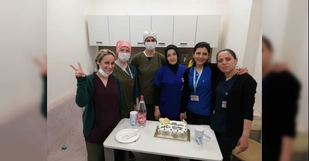 Eğitim neferlerinden anlamlı jest