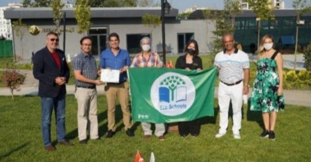 Uluslararası Eko-Okul Yeşil Bayrak Ödülü Uludağ Koleji'nin